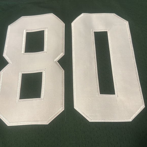 Vintage Green Bay Packers #80 Bennett NFL  embroidered Nike jersey size 48 - Picture 5 of 9